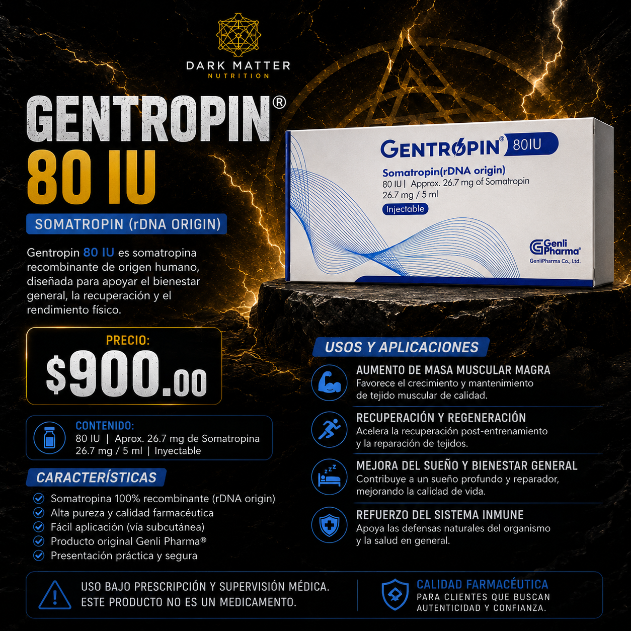 GENTROPIN 80IU