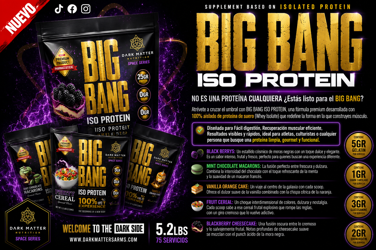 BIG BANG ISO protein