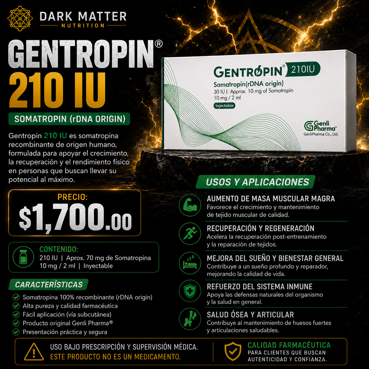 GENTROPIN 210IU